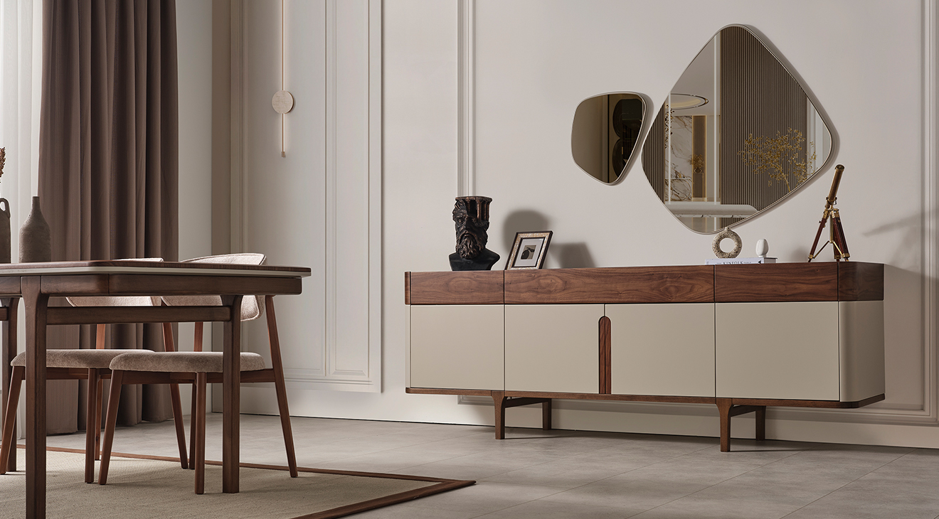 Mirabella Ahşap Ayaklı Yemek Odası Takımı Yemek Odası