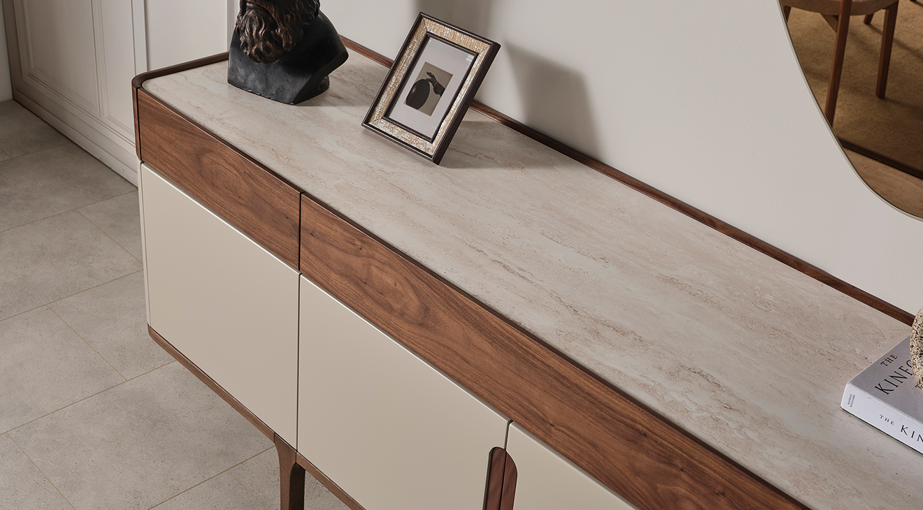 Mirabella Ahşap Ayaklı Modern Yemek Odası Takımı Yemek Odası