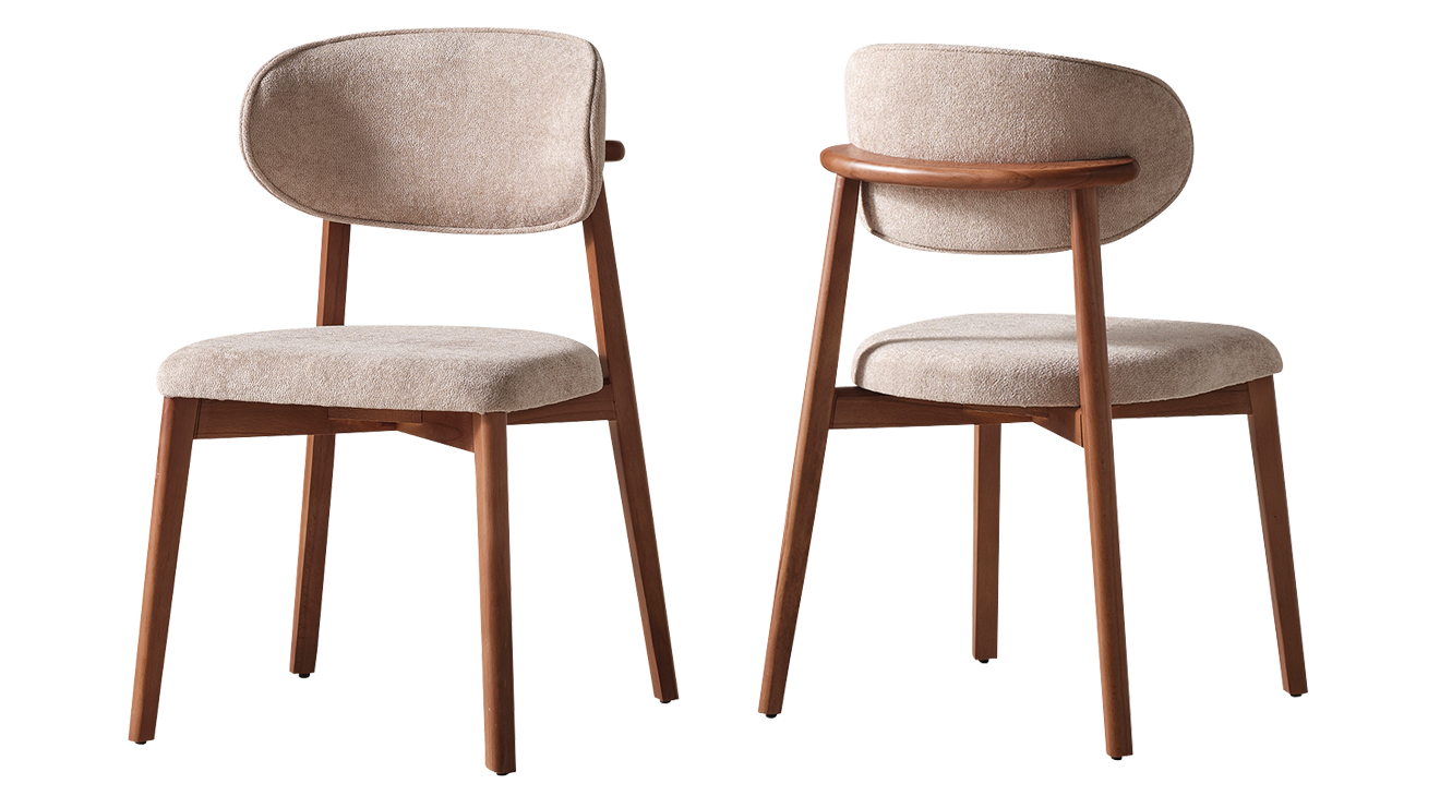 Mirabella Ahşap Ayaklı Modern Yemek Odası Takımı Yemek Odası