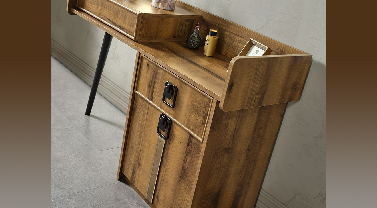 Mira Ceviz 6 Kapaklı Yatak Odası Takımı Yatak Odası