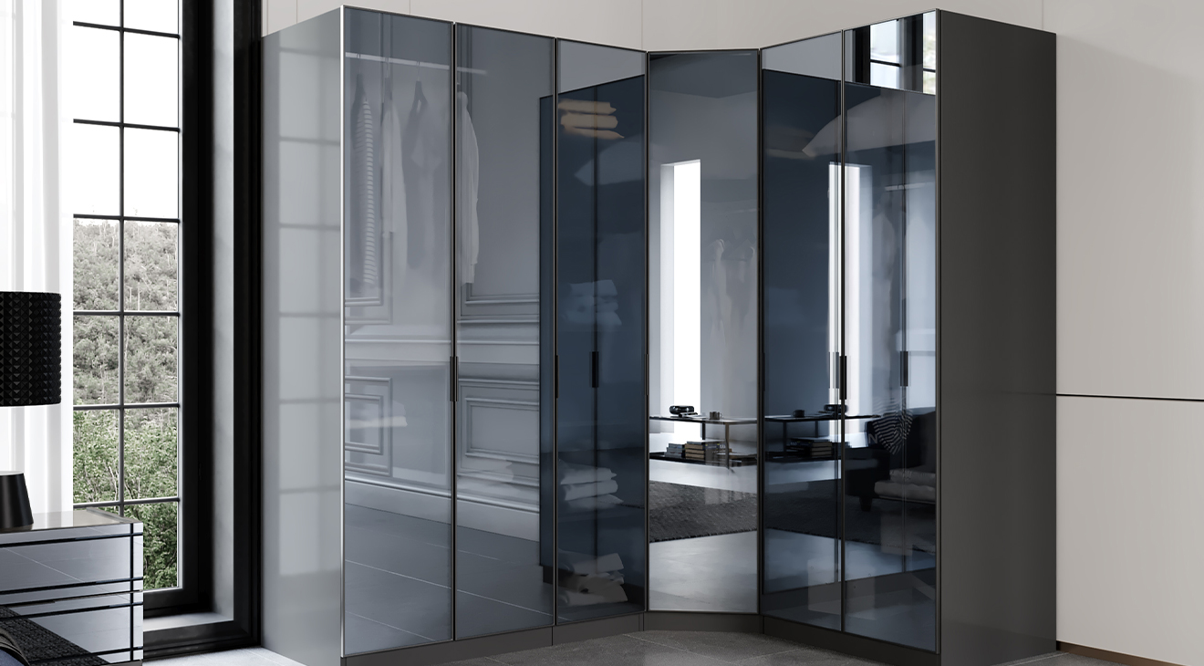 Beyoğlu Köşe Dolaplı Yatak Odası Takımı Köşe Dolap