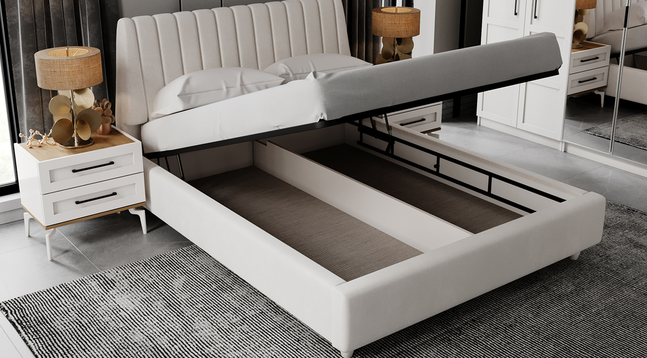 Sirkeci Aytaşı Köşe Dolaplı Yatak Odası Takımı Giyinme Odası