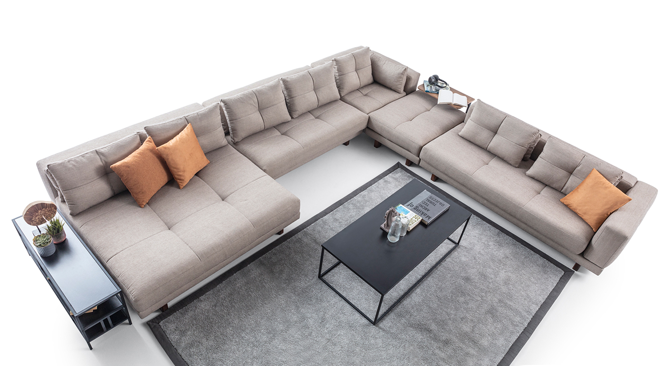 Colosseum Modern Köşe Koltuk Takımı Modern Köşe Takımları