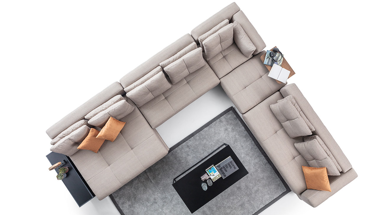 Colosseum Modern Köşe Koltuk Takımı Modern Köşe Takımları