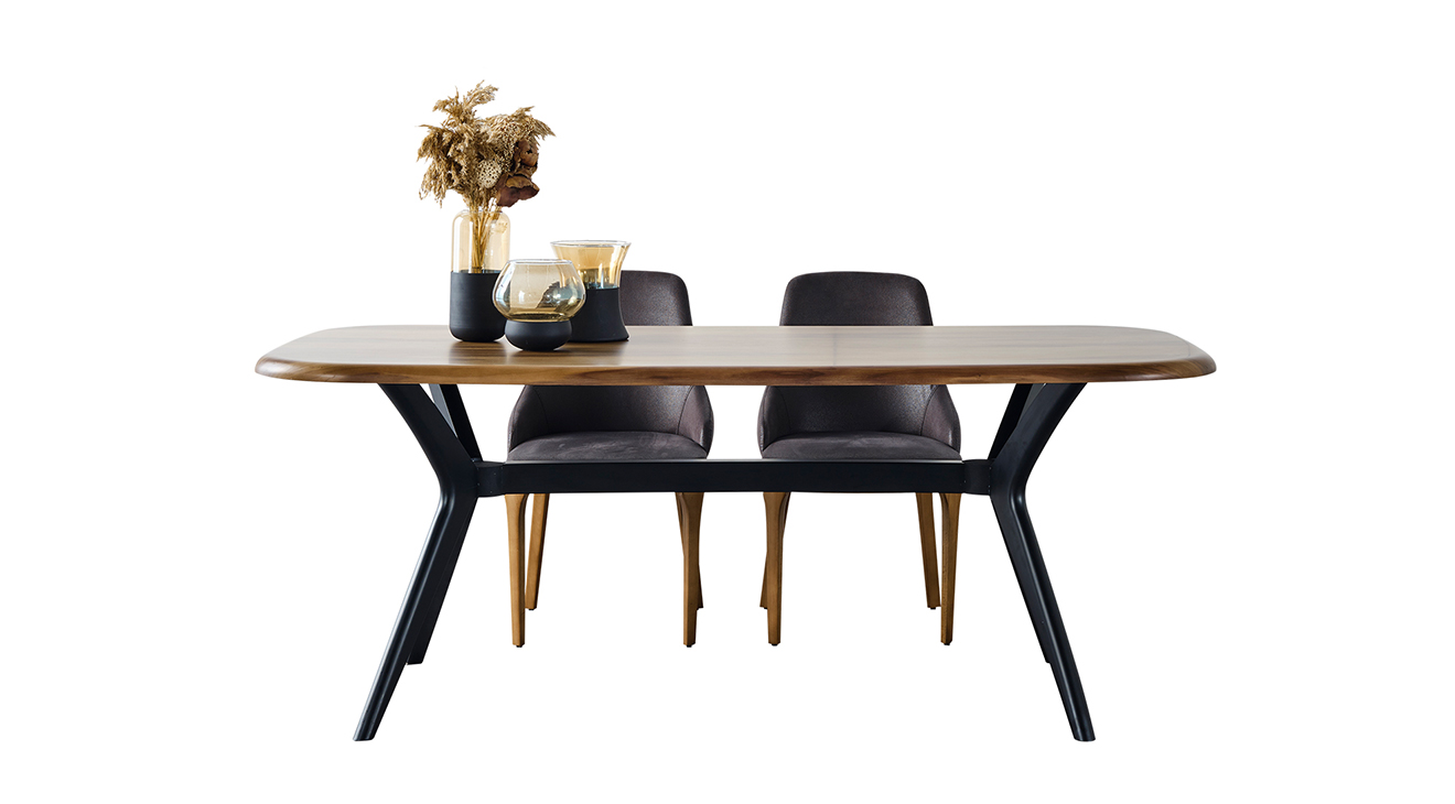 Dragon Ceviz Yemek Odası Takımı Yemek Odası