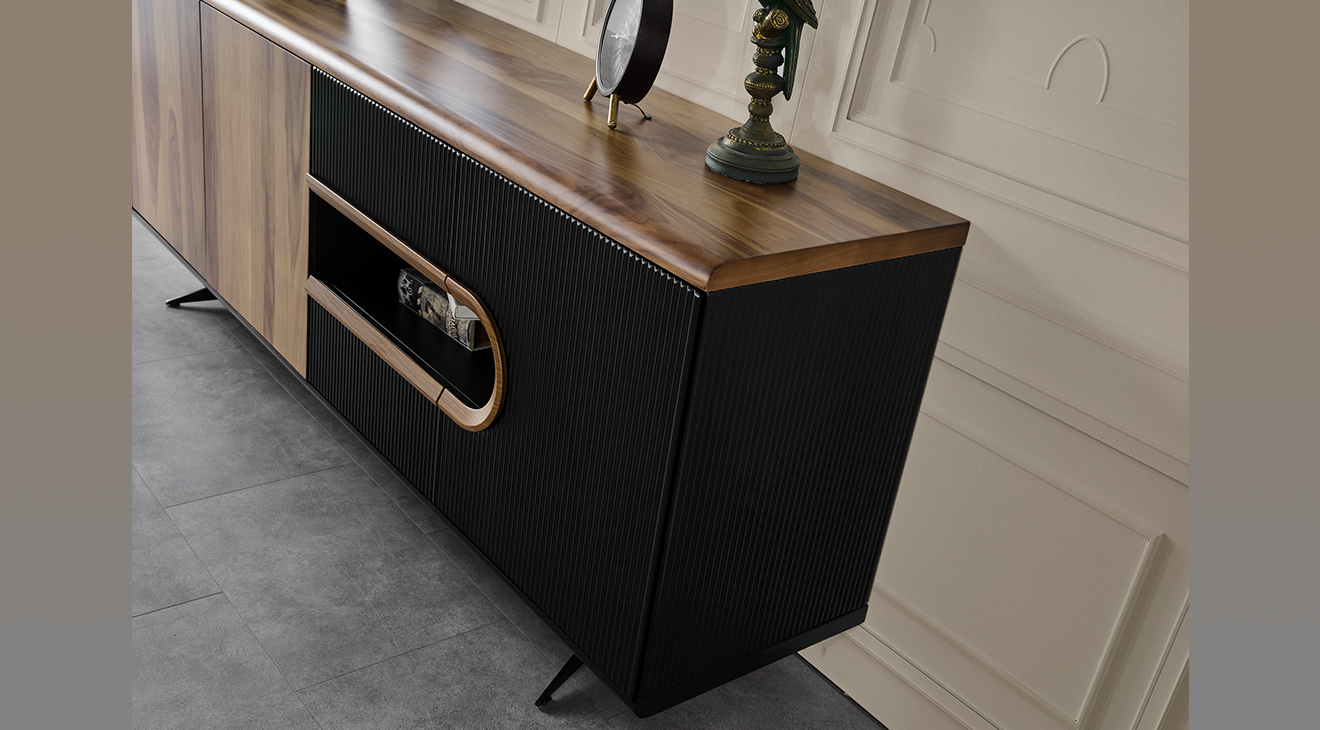 Dragon Ceviz Yemek Odası Takımı Yemek Odası