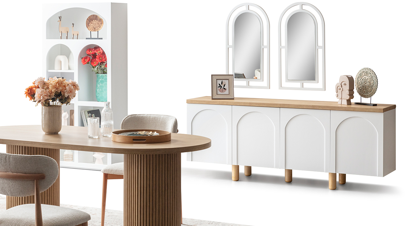 Siena Aytaşı Modern Yemek Odası Takımı Yemek Odası