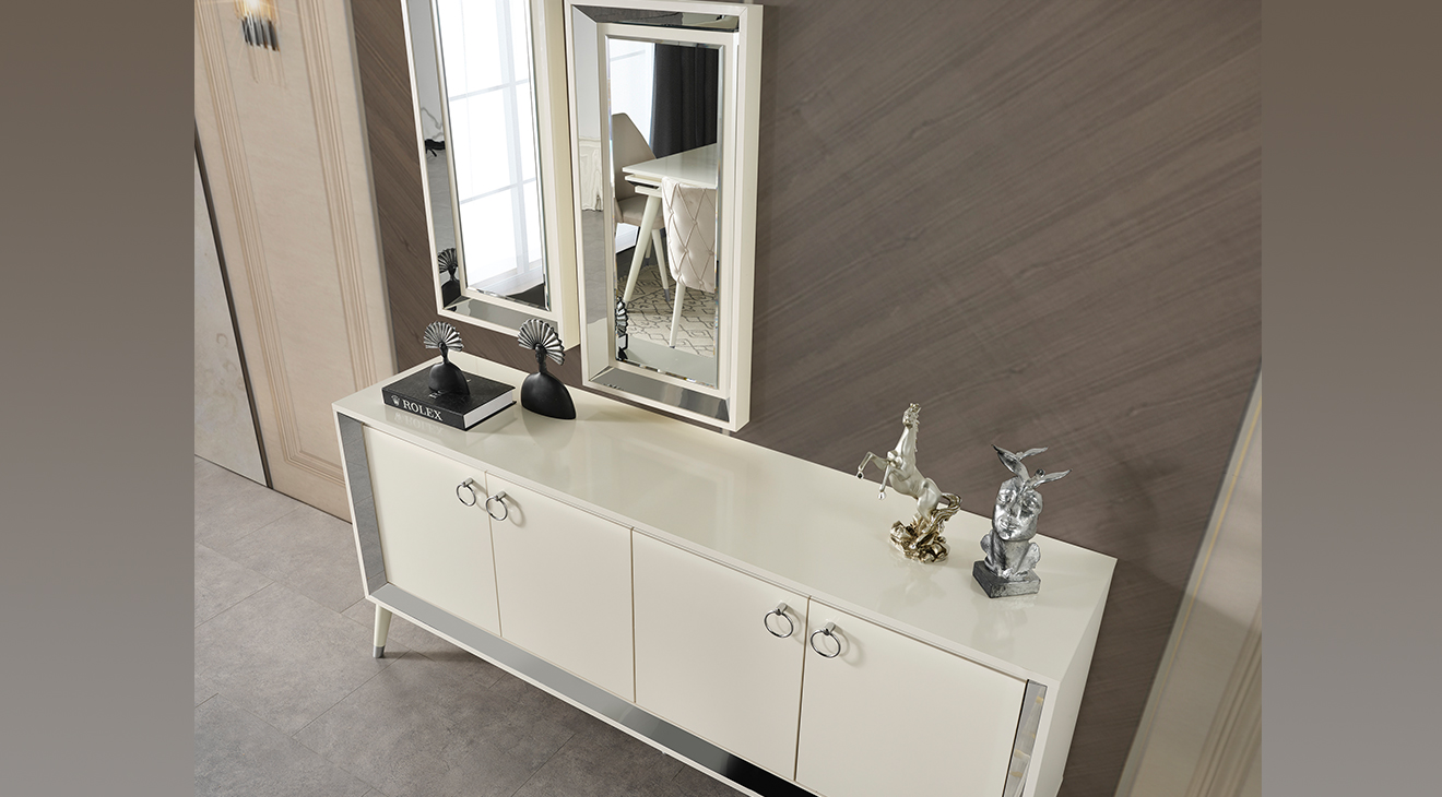 Lotus Ahşap Ayaklı Yemek Odası Takımı Yemek Odası