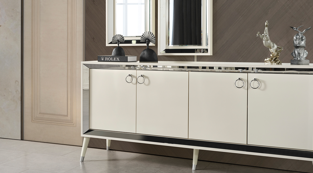 Lotus Ahşap Ayaklı Yemek Odası Takımı Yemek Odası