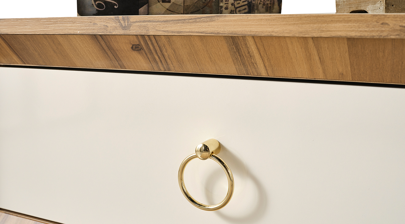 Anadolu Ahşap Ayaklı Tv Ünitesi TV Ünitesi