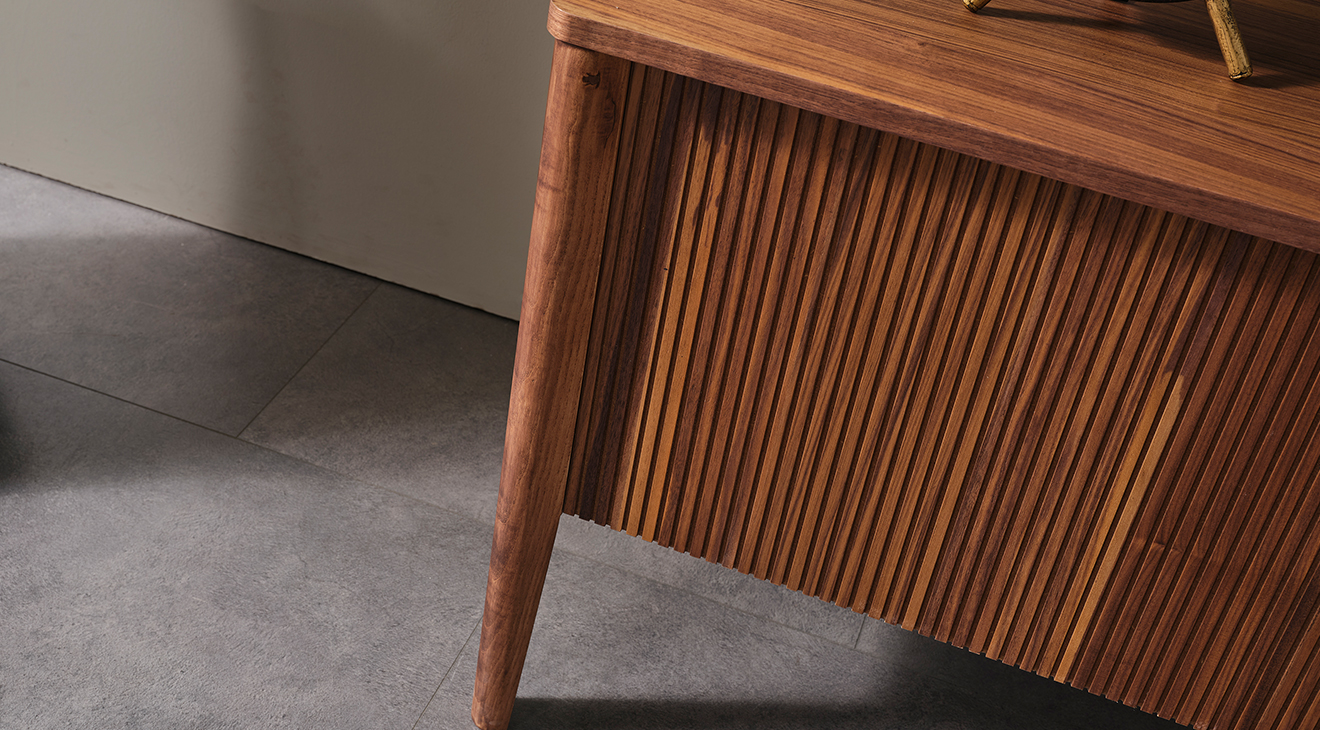 Antik Ahşap Ayaklı Tv Ünitesi TV Ünitesi