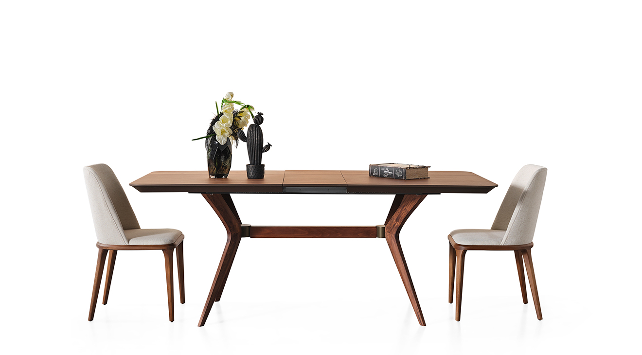 Antik Ahşap Ayaklı Yemek Odası Takımı Yemek Odası