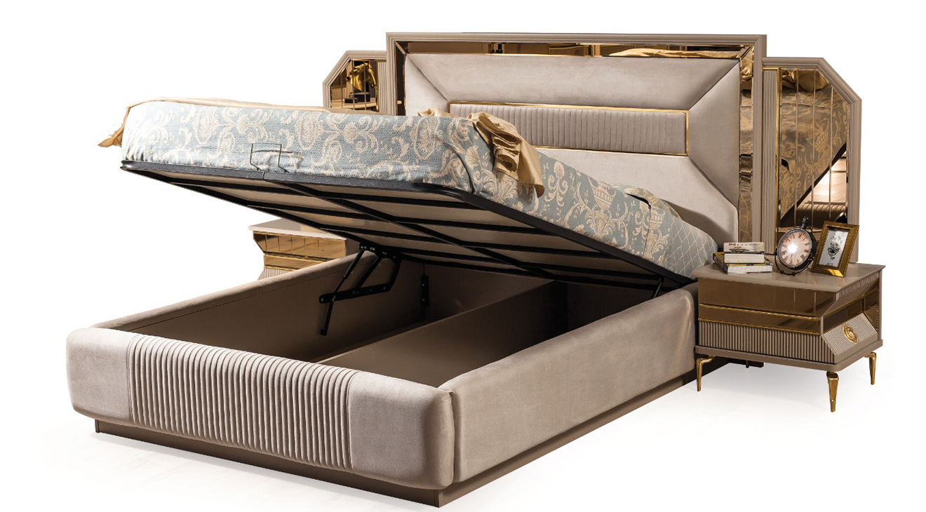 Valentina Sürgü Kapaklı Yatak Odası Takımı Yatak Odası