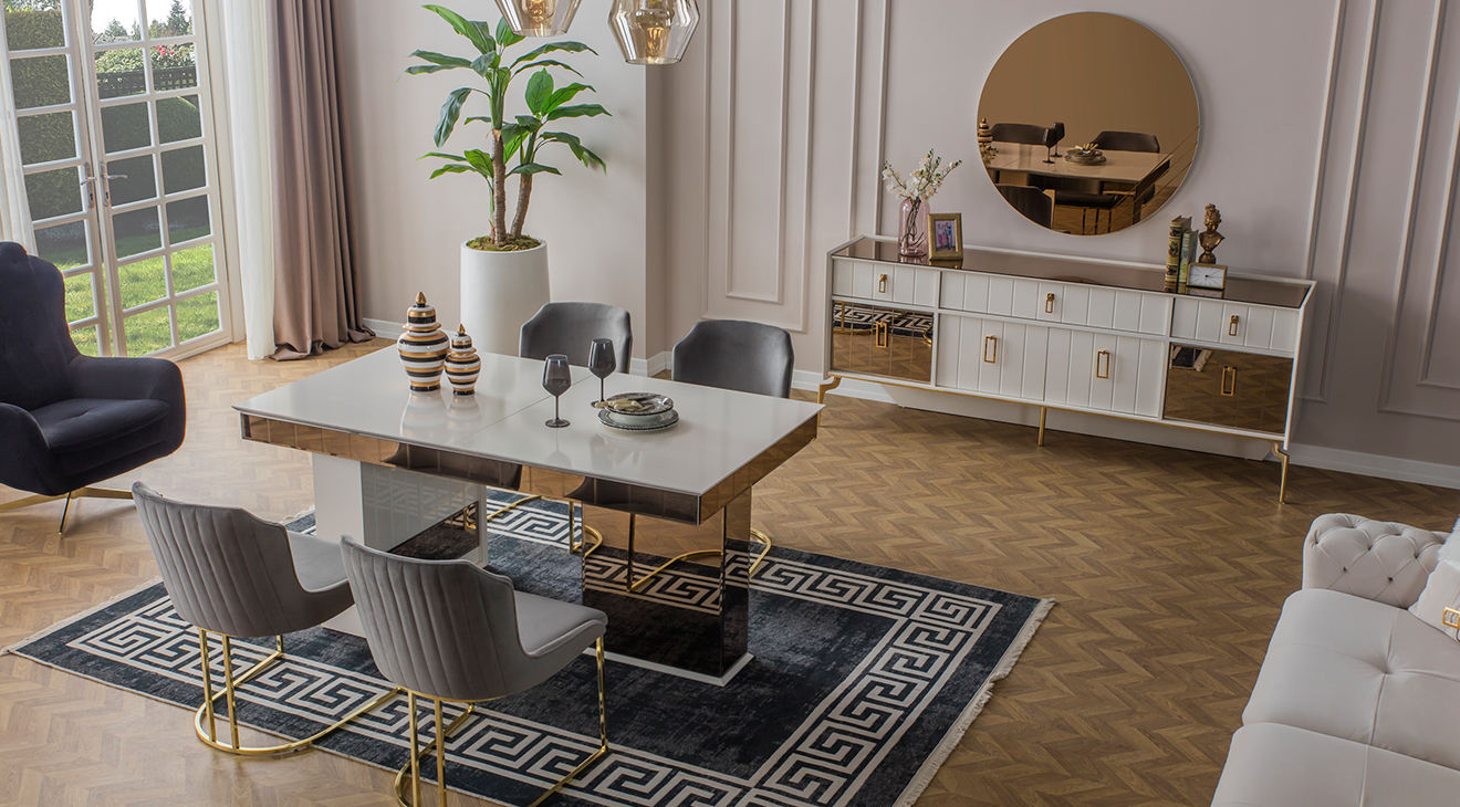 Yıldız Modern Yemek Odası Takımı Yemek Odası