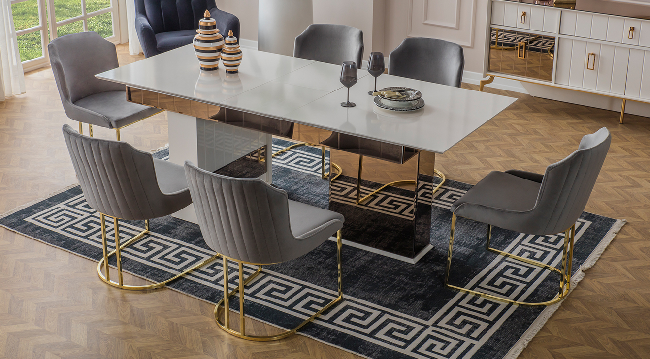 Yıldız Modern Yemek Odası Takımı Yemek Odası