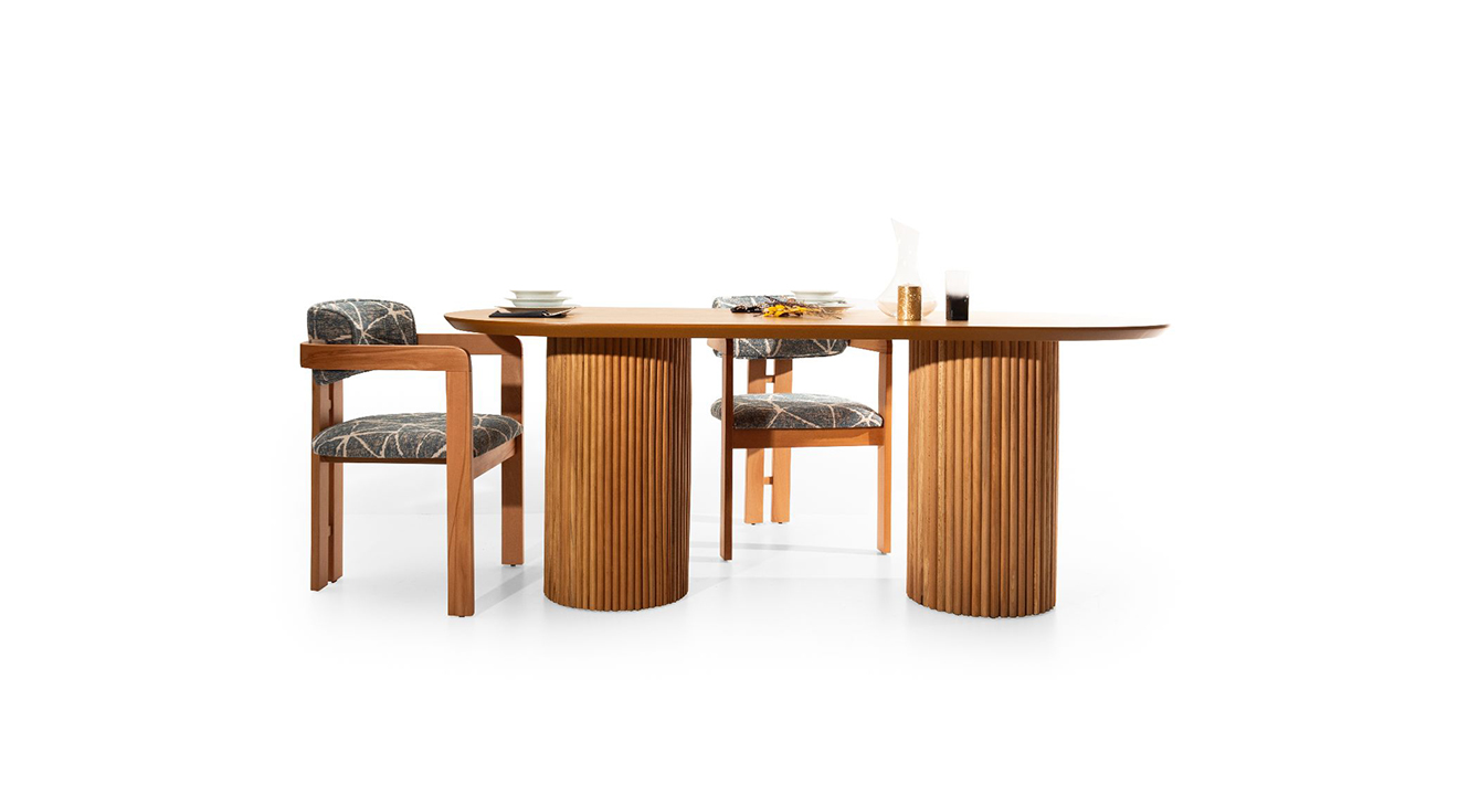 Beldad Ceviz Yemek Masası Takımı Yemek Masası Takımı