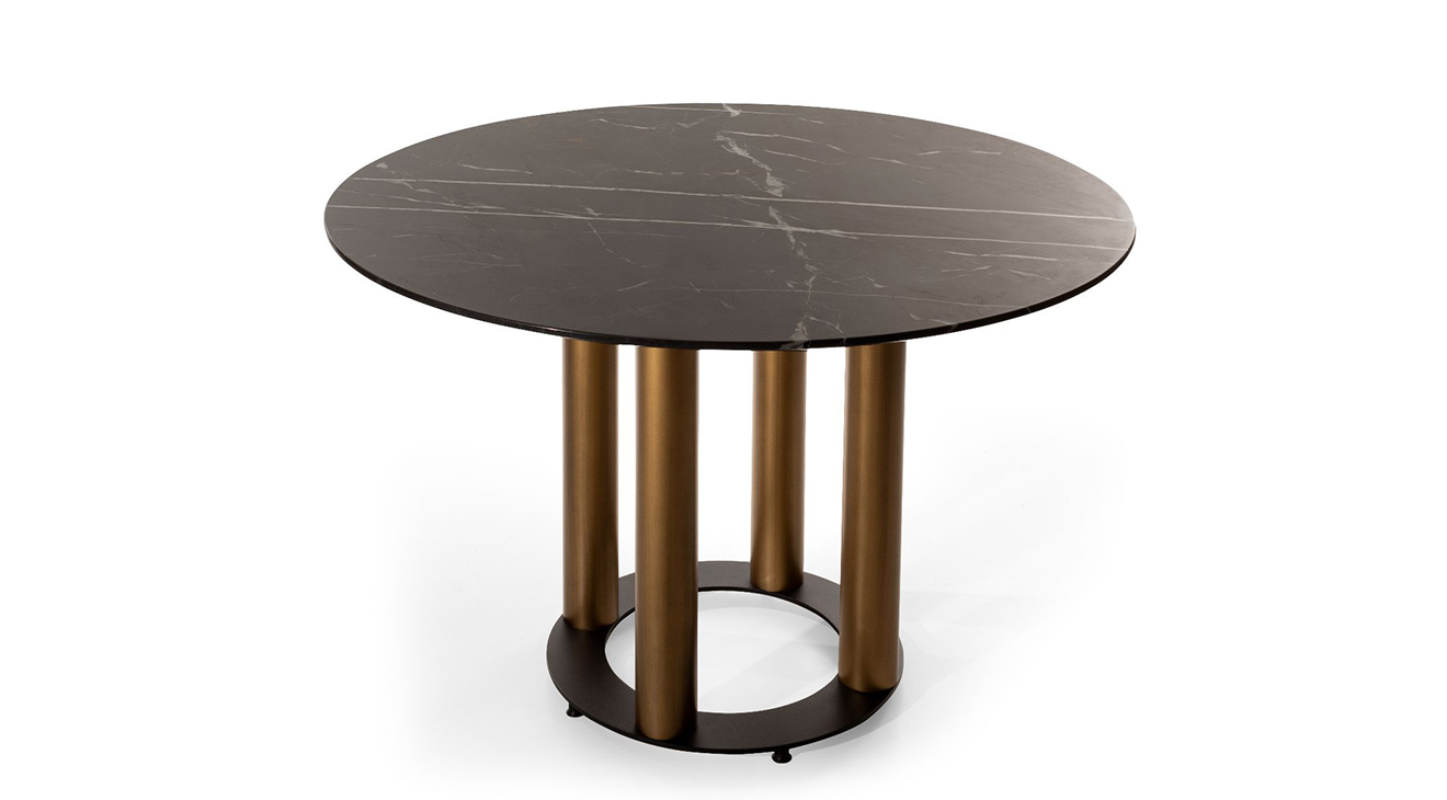 Dolce Mermer Kafe Masası Takımı Mutfak Masa Takımları