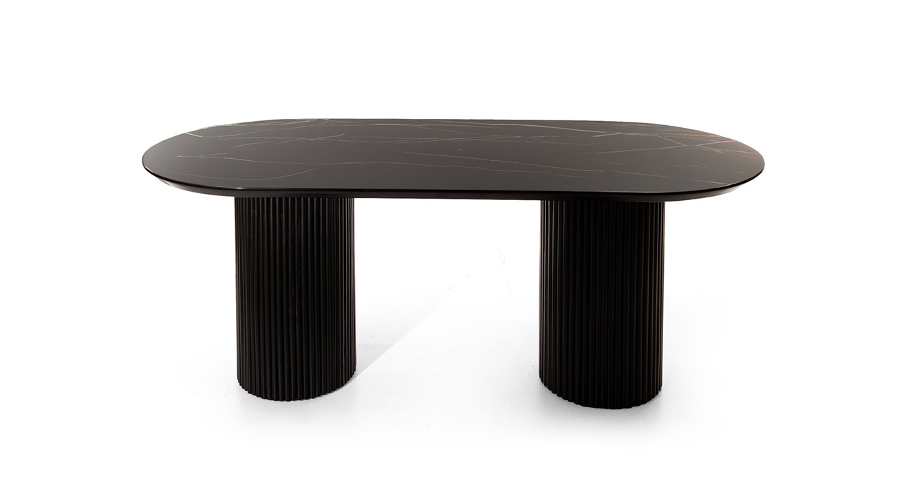 Jayne Mermer Yemek Masası Takımı Yemek Masası Takımı