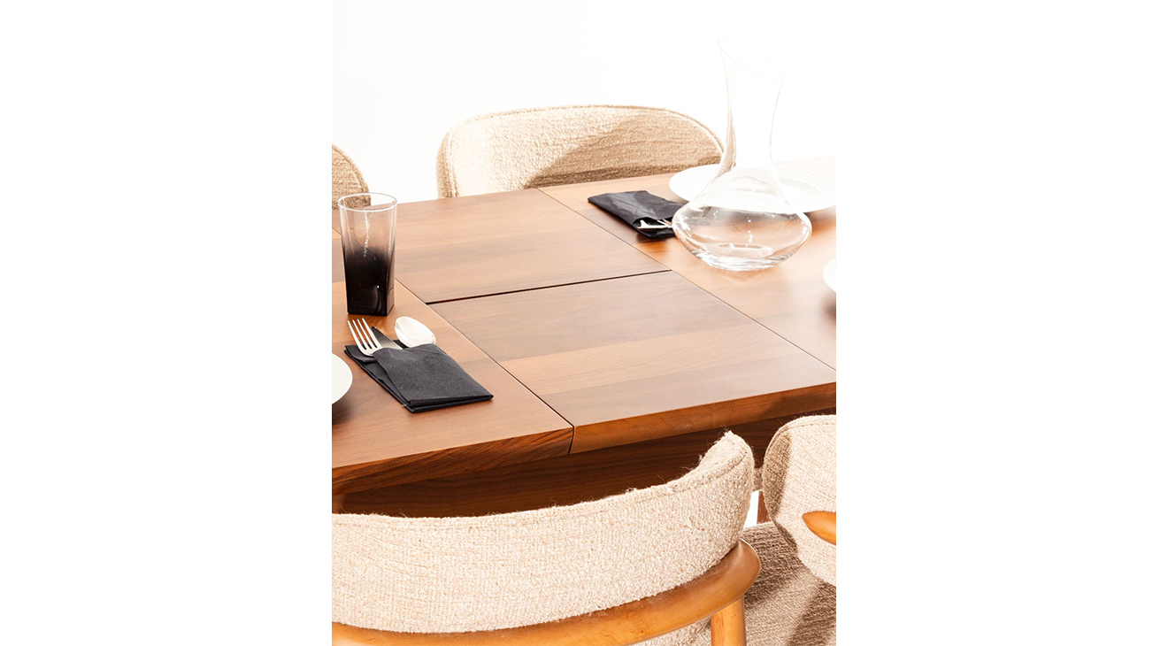 Molto Ceviz Yemek Masası Takımı Yemek Masası Takımı