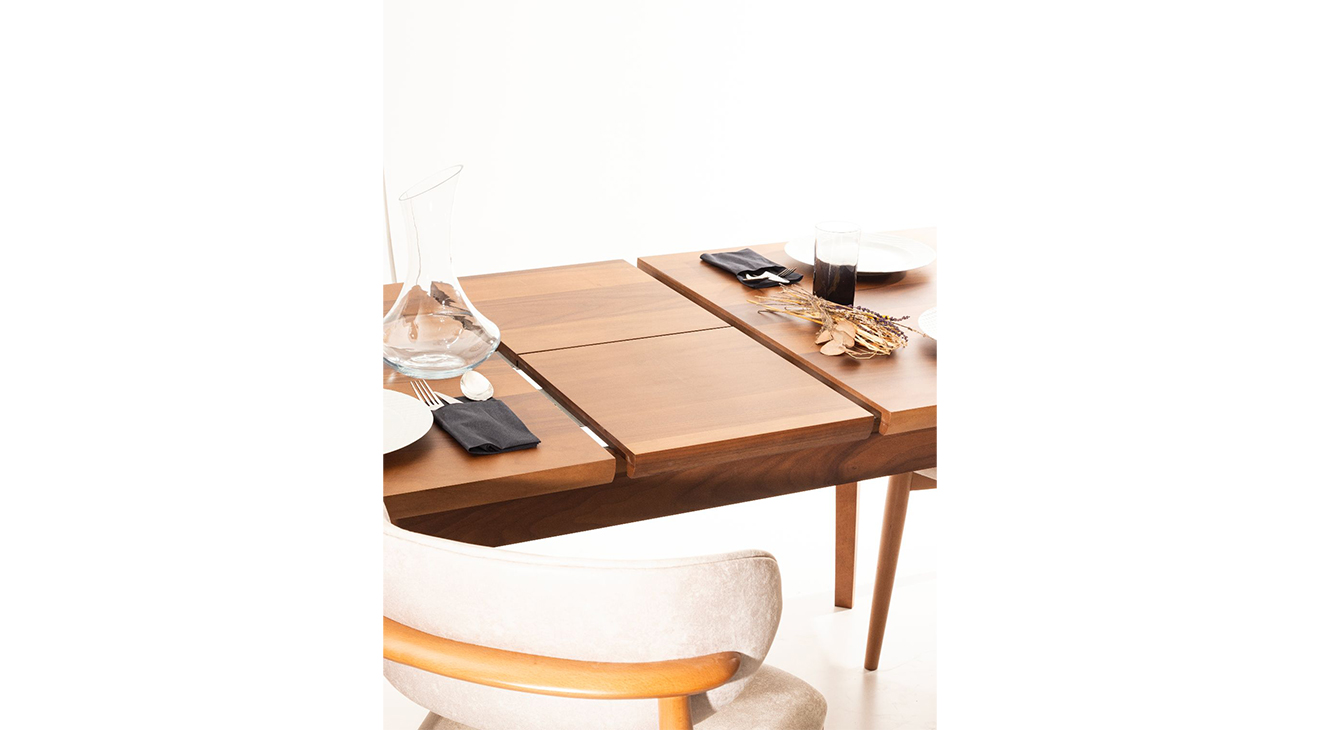 Vita Ceviz Kafe Masası Takımı Mutfak Masa Takımları