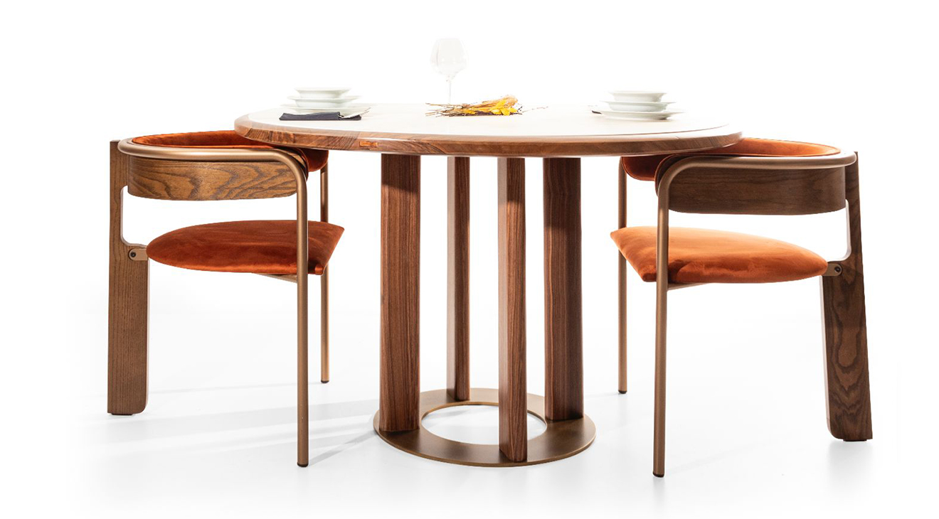 Yuugen Kafe Masası Takımı Mutfak Masa Takımları