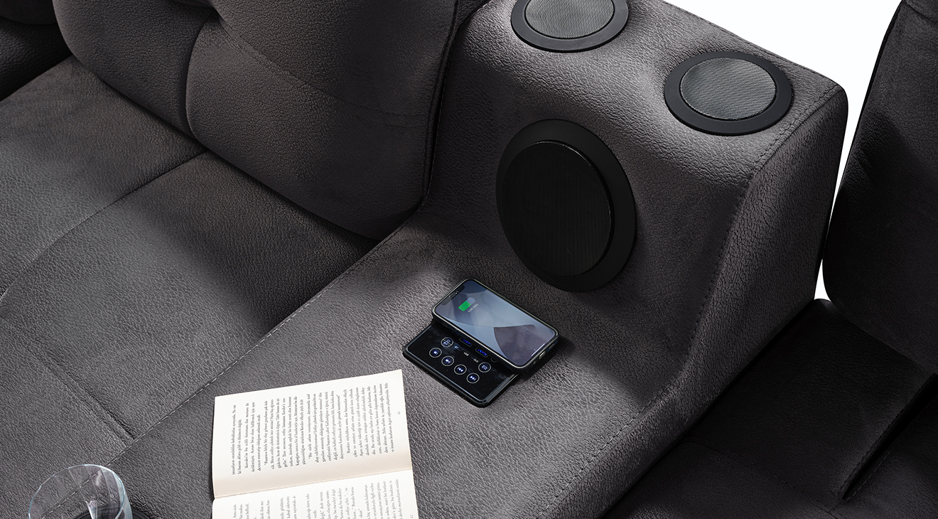 Seray Antrasit Usbli Yataklı Köşe Koltuk Takımı Yataklı KöşeTakımları