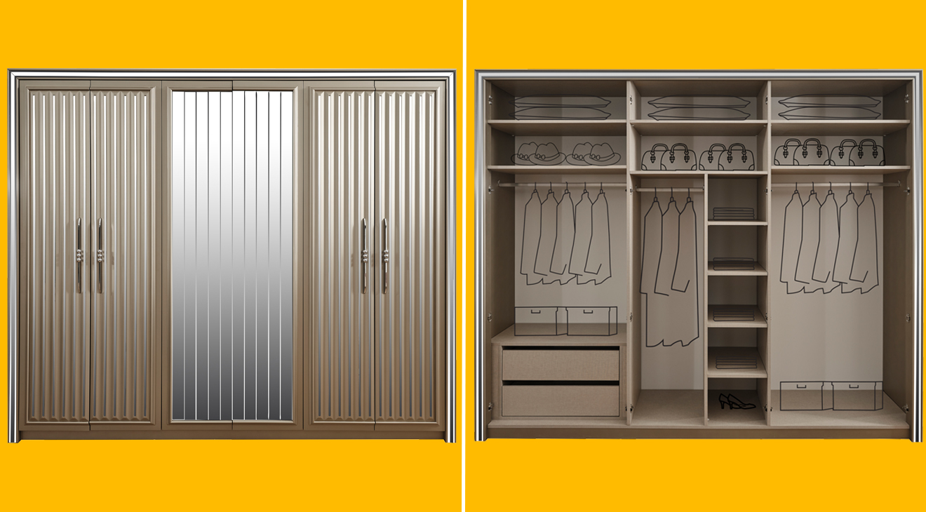 Arwen 6 Kapaklı Yatak Odası Takımı Yatak Odası