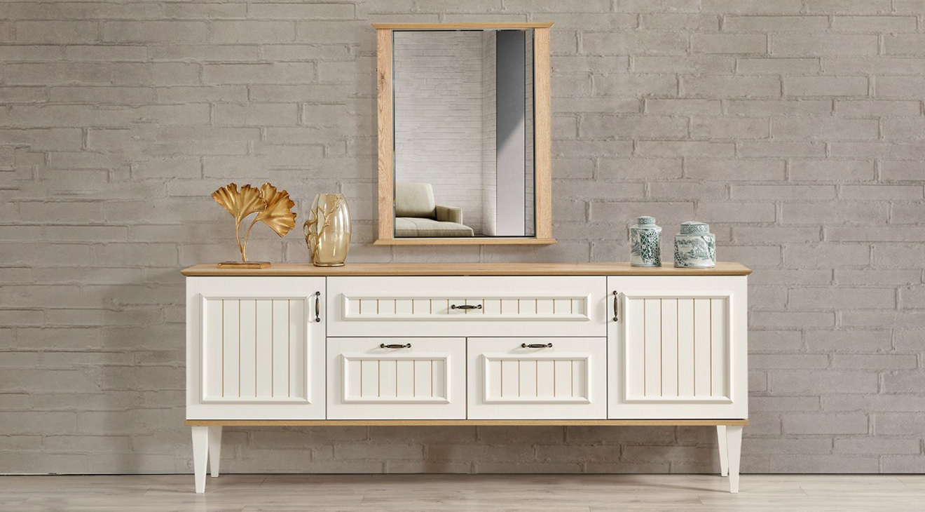 Bodrum Ahşap Ayaklı Yemek Odası Takımı Yemek Odası