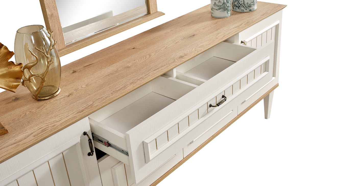 Bodrum Ahşap Ayaklı Yemek Odası Takımı Yemek Odası