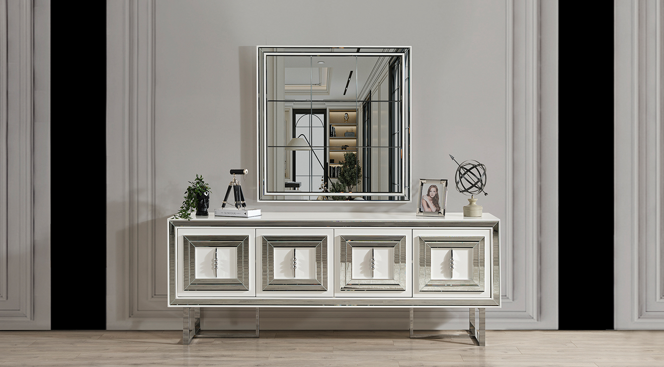 Maldiv Metal Ayaklı Yemek Odası Takımı Yemek Odası