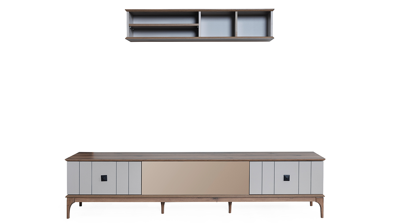 Simla Şömineli Tv Ünitesi TV Ünitesi