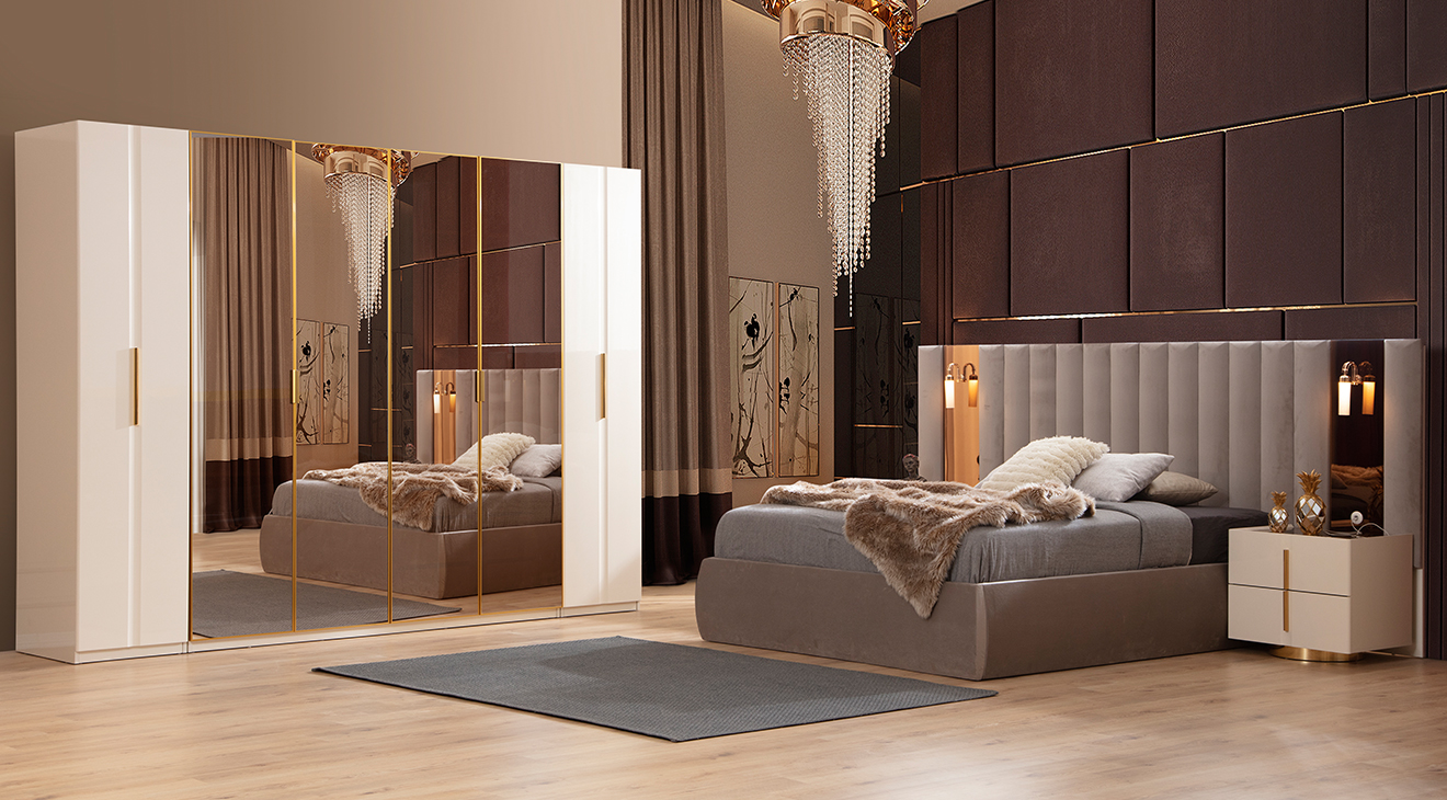 Asos 6 Kapaklı Yatak Odası Takımı Yatak Odası