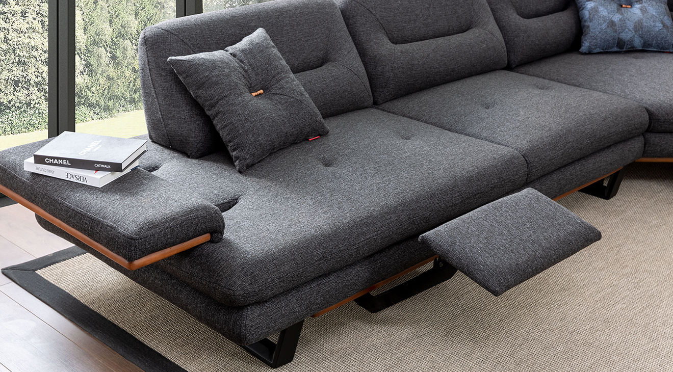 Efes Ses Sistemli Köşe Koltuk Takımı Köşe Koltuk