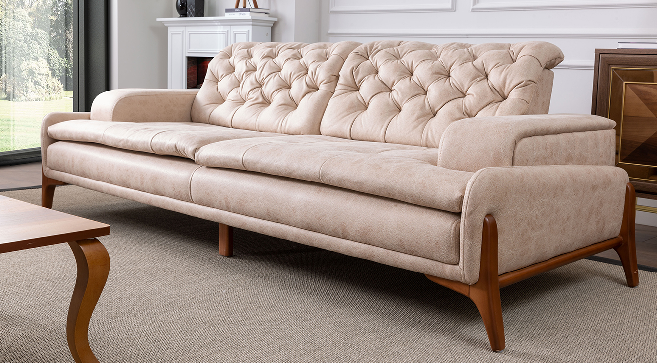 Granada Ses Sistemli Kanepeli Köşe Koltuk Takımı Köşe Koltuk