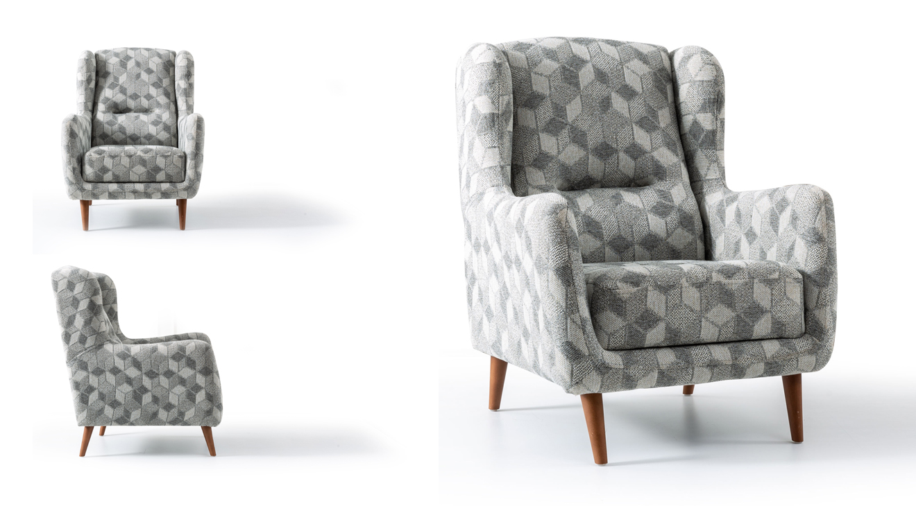 Still Ahşap Ayaklı Kanepeli Köşe Koltuk Takımı Köşe Koltuk