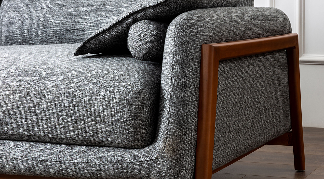 Still Ahşap Ayaklı Köşe Koltuk Takımı Köşe Koltuk