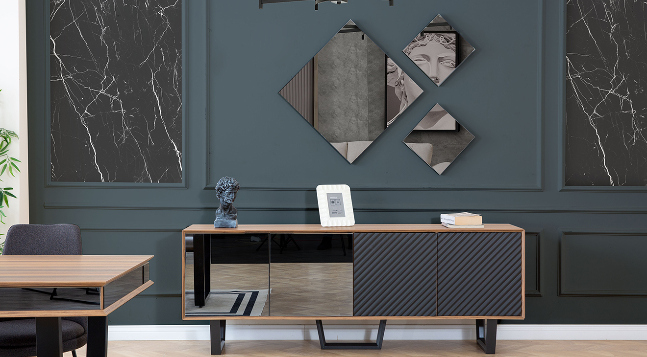 Efes Modern Yemek Odası Takımı Yemek Odası