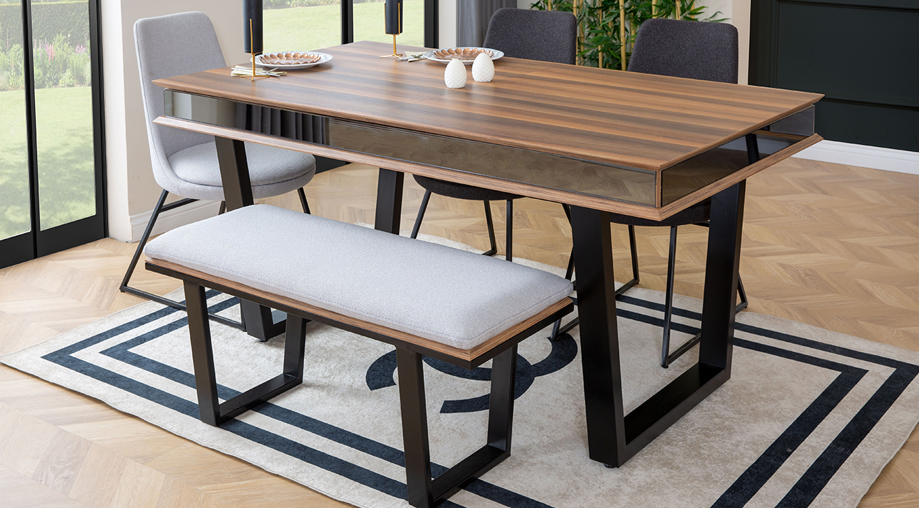 Efes Modern Yemek Odası Takımı Yemek Odası