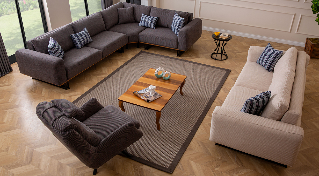 Dante Kanepeli Yataklı Köşe Koltuk Takımı Yataklı KöşeTakımları