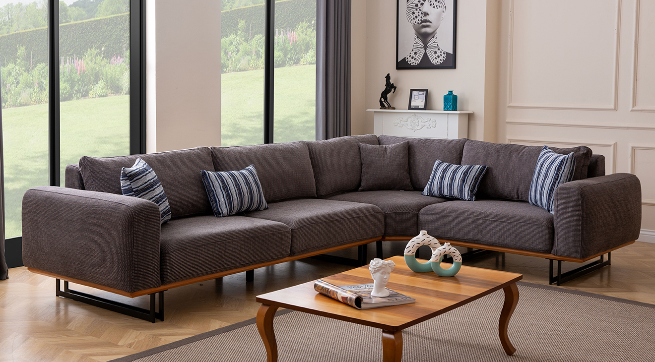 Dante Kanepeli Yataklı Köşe Koltuk Takımı Yataklı KöşeTakımları