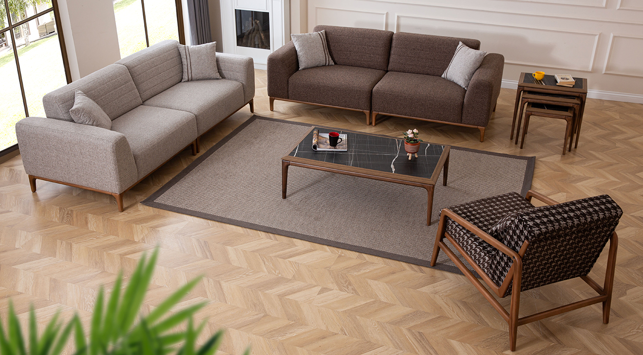 İnci Yataklı Modern Koltuk Takımı Modern Koltuk Takımı