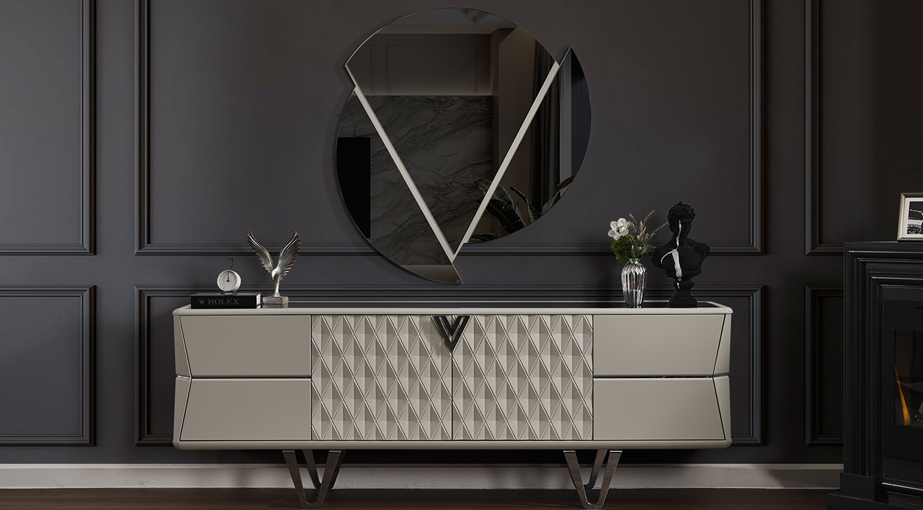 Velar Metal Ayaklı Yemek Odası Takımı Yemek Odası