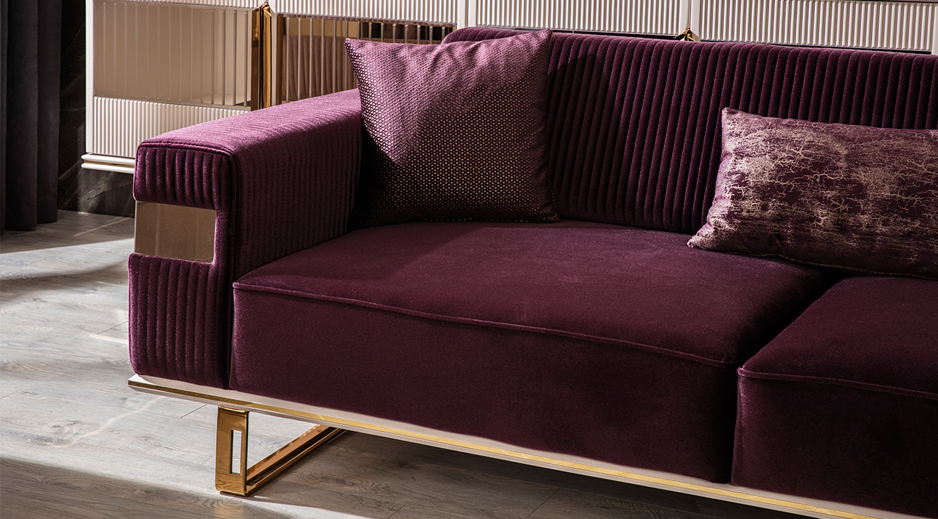 Viella Yataklı Metal Ayaklı Koltuk Takımı Yataklı Koltuk Takımları