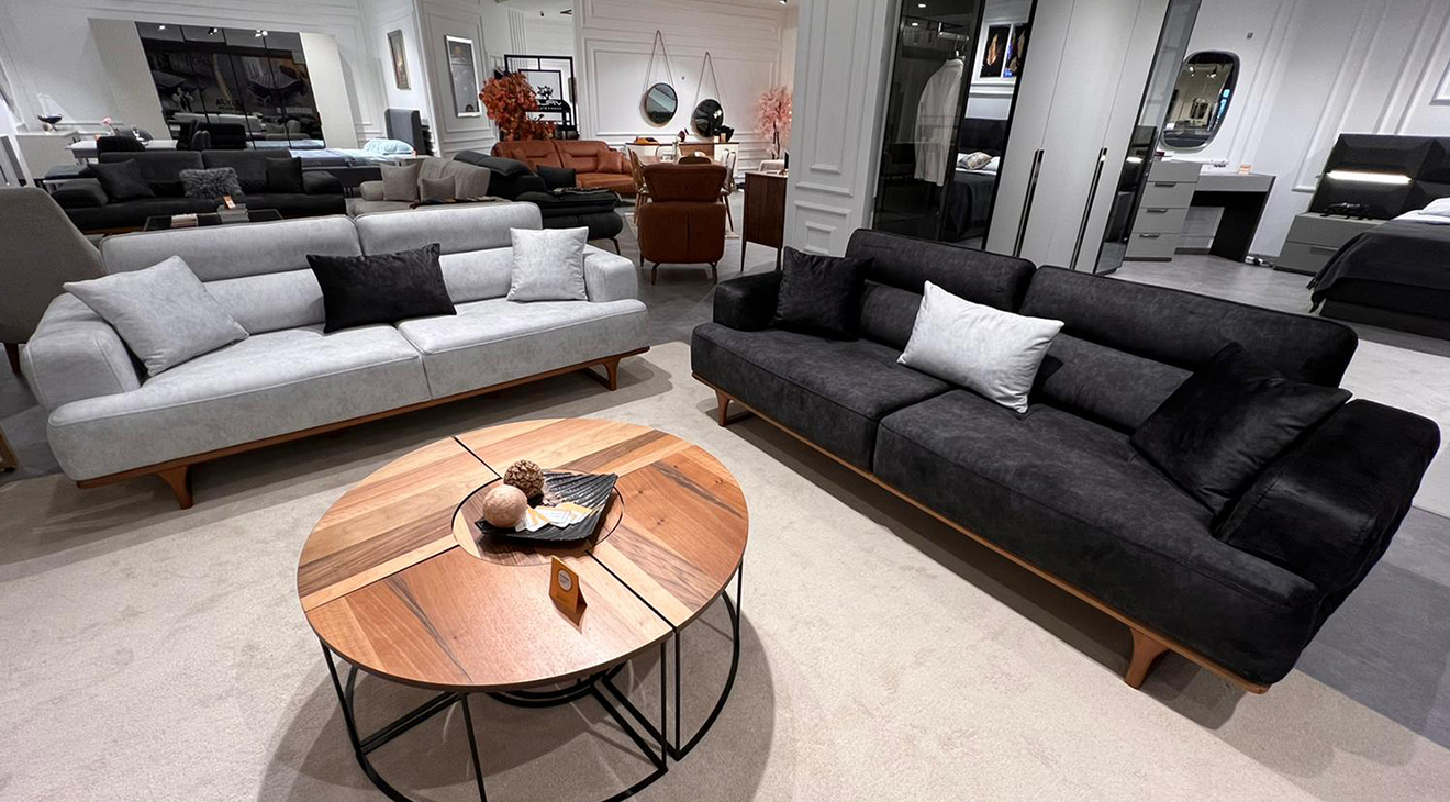 Vera Ahşap Ayaklı Yataklı Koltuk Takımı Yataklı Koltuk Takımları