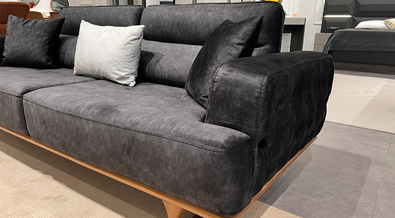 Vera Ahşap Ayaklı Yataklı Koltuk Takımı Yataklı Koltuk Takımları