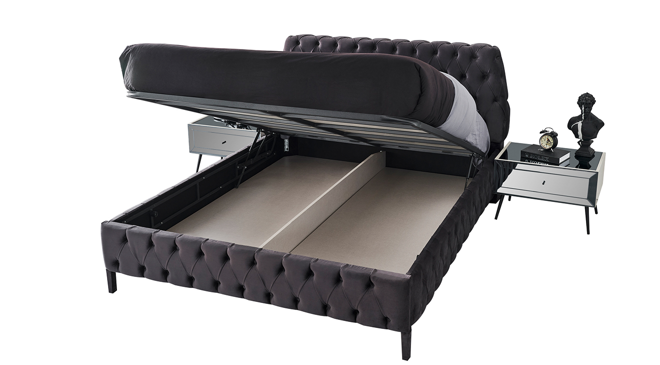 Oslo Köşe Dolaplı Yatak Odası Takımı(Krem) Giyinme Odası