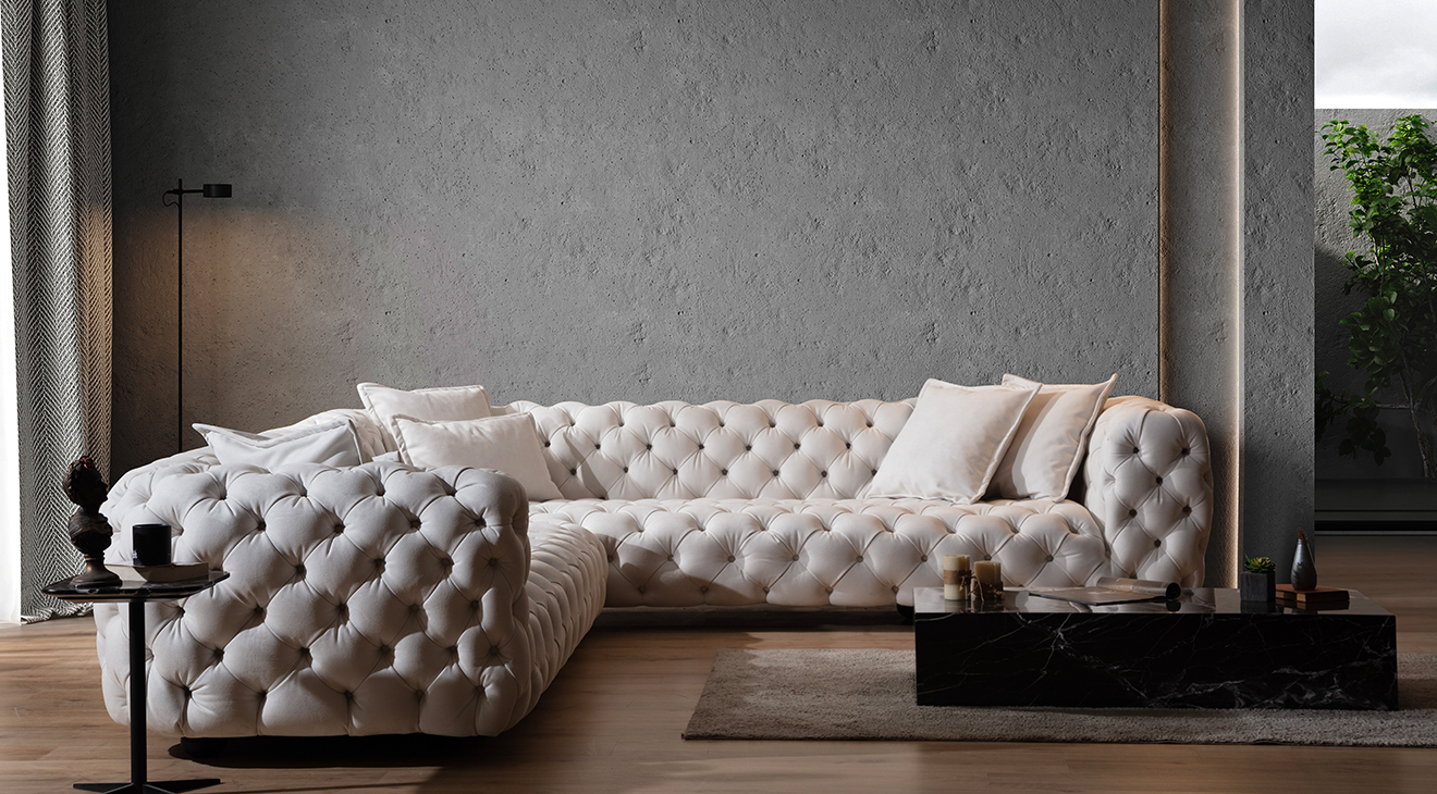 İnfinity Chester Köşe Koltuk Takımı Köşe Koltuk