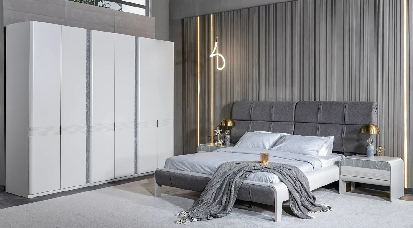 Genesis 6 Kapaklı Yatak Odası Takımı Yatak Odası