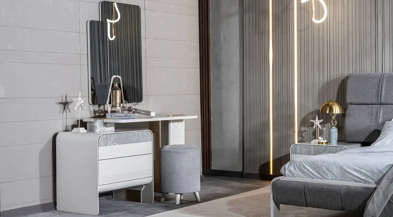 Genesis 6 Kapaklı Yatak Odası Takımı Yatak Odası