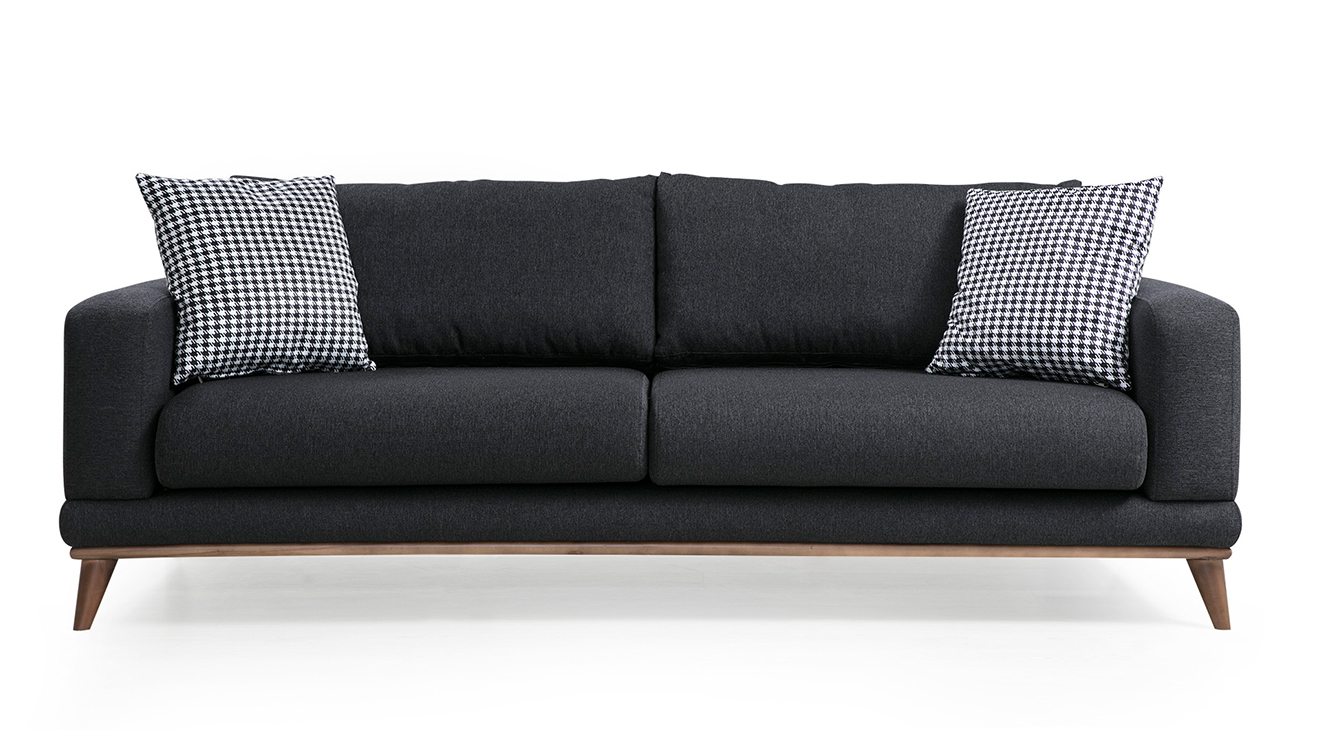 Oslo Yataklı Ahşap Ayaklı Koltuk Takımı Yataklı Koltuk Takımları